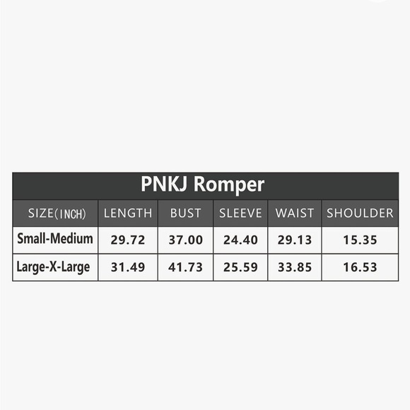 Women Floral Print Long Sleeves Rompers Ruffle Hem Deep V-Neck (Small-Medium) - Picture 4 of 4